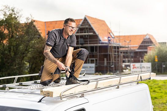 Eenvoudig vastbinden en veilig laden en lossen